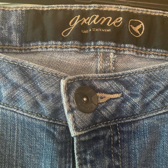Grane vintage distressed boot cut jeans Size 13 - Picture 4 of 4